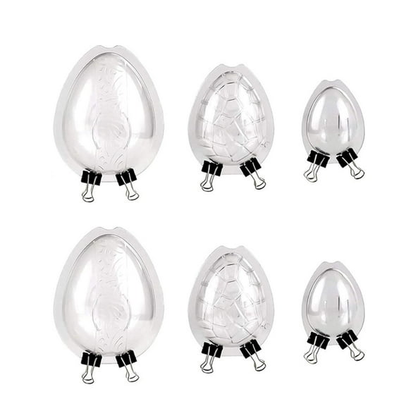 Polycarbonate Easter Egg Maker Mould for Chocolate Soap Bath Bombs and Craft DIY Projects