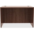 thumbnail image 4 of Lorell Laminate Desk 48"x30"x29-1/2" Walnut 34389, 4 of 6