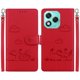 thumbnail image 1 of For Honor 400 Lite Case RFID Blocking Kitten Pattern TPU + PU Leather Phone Cover - Green, 1 of 5