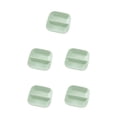 thumbnail image 3 of Transemion Plat à Épices en Paille Assiette Carrée Divisée Assiette à Sauces Assiette à Collations Plateaux de Rangement Soucoupe Récipient Alimentaire pour Raviolis Vert 5Ensemble, 3 of 6