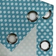 thumbnail image 4 of Ambesonne Teal Grommet Curtain, Polka Dots Soft Sea Colors, 50" x 108", Teal Pale Blue, 4 of 6