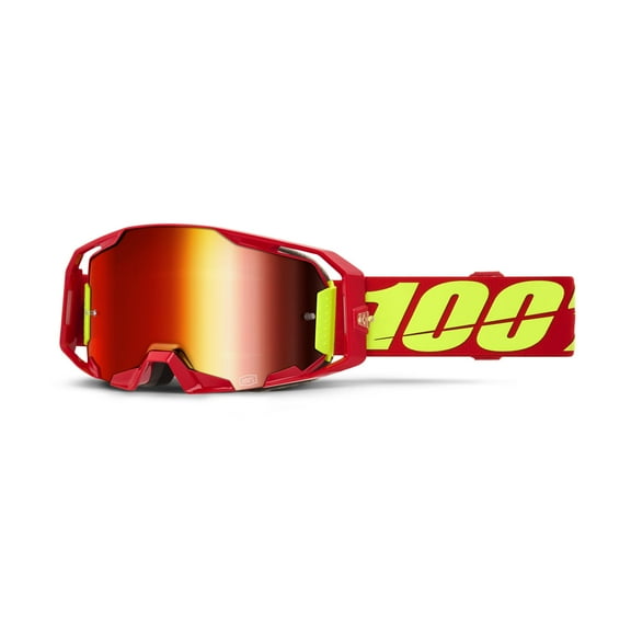 100% ARmatic Goggles - Red, Mirror Red Lens