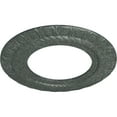 thumbnail image 3 of Ekena Millwork 10 5/8"OD x 5 3/4"ID x 1/2"P Claremont Ceiling Medallion (Fits Canopies up to 7"), Hand-Painted Athenian Green Crackle, 3 of 7
