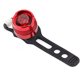 thumbnail image 2 of Advancent Impermeable Bicicleta Bicicleta Cola trasera LED Casco Ciclismo Linterna Lámpara de advertencia de seguridad Ciclismo Luz de Pescar Rojo, 2 of 6