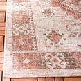 thumbnail image 3 of SAFAVIEH Courtyard Davin Aztec Indoor/Outdoor Runner, 2'3" x 6'7", Beige/Red, 3 of 8