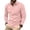 Pink #19, variant on WULMLEO Mens Long Sleeve Polo Shirts Solid Color Button Slim Fit Collared Tshirts Business Casual Tops Tennis Golf Tees Green XL
