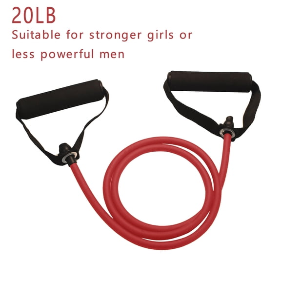 Resistance Bands with Handles Elastic Exercise Bands Strength Training Equipment for Home Gym Workout Men Women