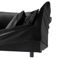 thumbnail image 3 of Gewnee Chenille Fabric Black Singel Ottoman For Deep Seat Sofa Couch for Living Room, Reading Room,, 3 of 21