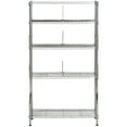 thumbnail image 2 of SAFAVIEH Fernand Chrome Wire Book Rack Chrome, 2 of 4