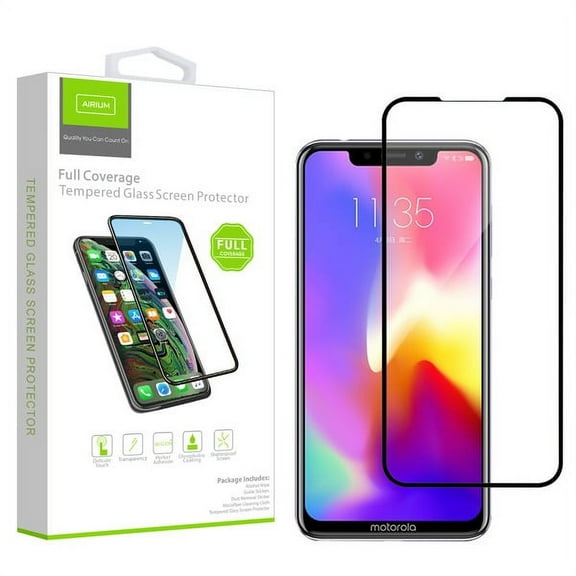 Motorola Moto E (2020) Screen Protector FULL COVERAGE Tempered Glass Film LCD Transparent 3D Touch, Anti Fingerprint, Case Friendly Premium Tempered Glass Screen Protector for MOTOROLA Moto E / 2020