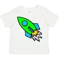 thumbnail image 3 of Inktastic Cute Green Rocket Boys or Girls Toddler T-Shirt, 3 of 5