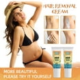 thumbnail image 2 of sumax White Tube Hair Removal Cream - Painless Depilatory for Sensitive Skin, Fast-Acting Formula for Legs/Arms/Bikini, with Soothing Aloe Vera & Vitamin E, 2 of 15