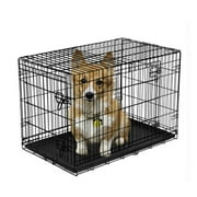 Vibrant Life, Double-Door Folding Dog Crate with Divider, Medium, 30"