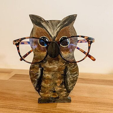 Spectacle Display Handmade Wooden Spectacle Holder Eyeglass Holder Dog Display Stand for Home Office Desk Decor Festival Decorations Festival Gift Accessories 5 Best Holder You can Ever Have H 