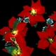 thumbnail image 3 of Cadena de luces LED de cártamo para Navidad, decoración navideña de frutos rojos, marco de puerta, escalera mecánica, cadena de luces con flores de Pascua, 3 of 5