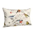 thumbnail image 2 of Disketp Pillow Covers Little Birds Pattern Throw Pillow Case Cushion Covers,Cushion For Bedroom,Couch,Home-14"X20", 2 of 9