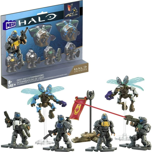 Set de construcción Mega Halo ODST Hive Exterminators con 141 piezas