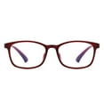 thumbnail image 7 of Office Simple Vintage Classic Reading Glasses Eye Protection Ultra Light Glasses Anti-Blue Light WINE RED STRENGTH 250, 7 of 7