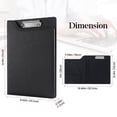 thumbnail image 3 of Carpeta portapapeles Portfolio ProCase A4 de piel Padfolio, 3 of 7