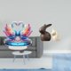 thumbnail image 2 of Escultura de cisne, estatua de cerámica acrílica, figura de ganso, adorno animal, coleccionable, ligero, pulido, decoración artística, adecuado para r, 2 of 8