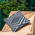 thumbnail image 4 of fsxdhpcsgfc Outdoor Boho Throw Pillow Covers Geometric Pillow For Patio Garden Set Of 2 18 X 18 Inches Natural Throw Pillows for Couch Pillowcase - Color & Wash Out Living Room Throw Pillows for Couch, 4 of 4