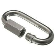 QUICK LINK CHAIN REPAIR SHACKLE 6MM 1/4 BZP ZINC PLATED STEEL ( pack of 12 )