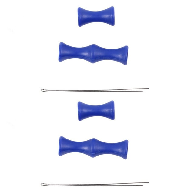 2 Paires de Protège-Doigts en Silicone Souple de Tir à l'Arc de Rebond Rapide Sécurisé Flèche Rouleau de Positionnement Arc Flèche Doigt de Protection