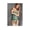 Unframe-style, variant on Danish Female Models Nina Agdal Sexy Underwear Retro Poster Poster Cool Artworks Painting Wall Art Canvas Prints Hanging Picture Home Decor Posters Gift 12x18inch(30x45cm)