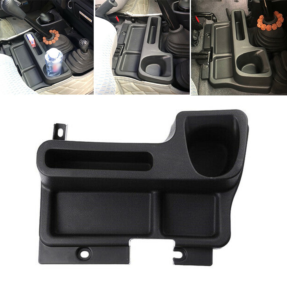 FALYEE Center Console Storage Box Tray Cup Holder For Toyota Land