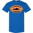 thumbnail image 3 of Inktastic I'd Rather Be Fishing T-Shirt, 3 of 5