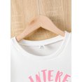 thumbnail image 4 of 14Y Big Girls Clothes 14Y Girls T-shirts Round Neck Bear Print Big Girls Long Sleeve T-shirt Tops White, 4 of 7
