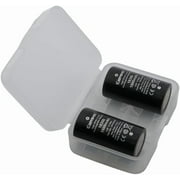 Keeppower IMR18350 Li-ion Battery Rechargeable High Drain 1600mAh 3.6V Flat Top Lithium Battery (Pack of 2)
