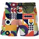 thumbnail image 1 of Pantalones cortos con estampado 3D para hombre, Shorts de playa con patrón abstracto, a la moda, con personalidad, para jugar en el mar, 2023 Fivean unisex, 1 of 2