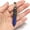 Lapis lazuli, variant on K-KED 20pcs 12x70mm Natural Stone Pendant Reiki Pendulum Crystal Delicate Jewelry Magic-Gold Sand