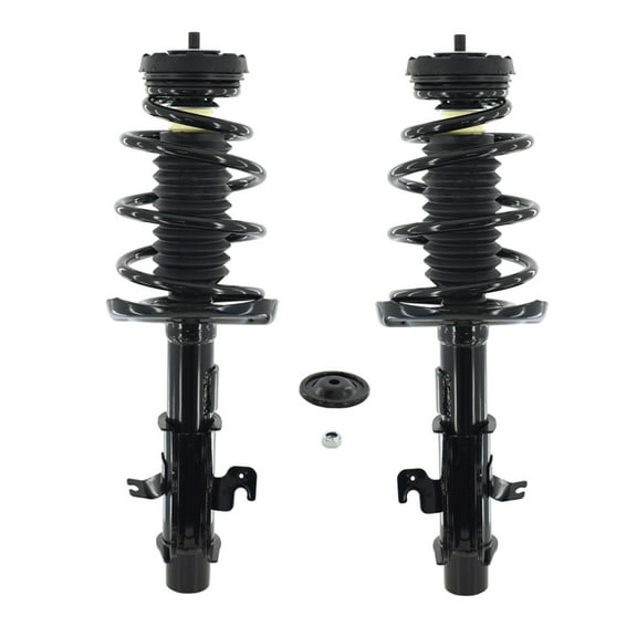 Pair 2 Front L-R Quick Complete Strut-Coil Spring For 2013-2015 Chevrolet Camaro V6
