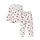 thumbnail image 1 of Balery Ladybug With Dandelion Pijama para Hombre de Dos Piezas con Manga Larga, Conjunto de Dormir y Descanso Suave con Bolsillos-Large, 1 of 6