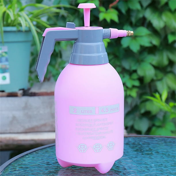 Botella pulverizadora, botella pulverizadora de 2 litros, regadera de plástico, regadera construida para profesionales Jadeshay A