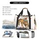 thumbnail image 5 of Easygdp Cowboy Up Vintage Wild West Bolsa de Gimnasio, Bolsa de Viaje Duffel, Bolsa de Fin de Semana con Compartimentos, Bolsa de Mano para Noche, 5 of 7