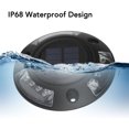 thumbnail image 4 of Aluminum Alloy Shell, Solar Power, High Brightness Lighting, Automatic Light Control Sensing, No Wiring Required, 800m Visible Distance, for Outdoor, Solar Power Supply, 4 of 7