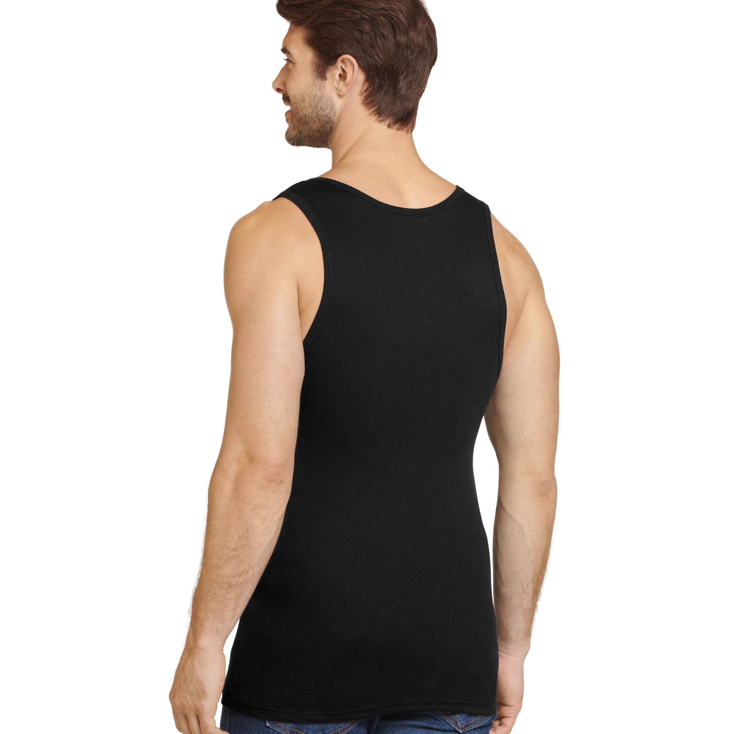 Jockey Men's Made in 100% Cotton Tank - 2 Pack