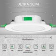 thumbnail image 2 of 1 st 7w Vit LED Downlight Infällda Taklampor Slim Spot Light, 2 of 4