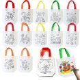 thumbnail image 1 of EcoColor Art Party Pack: Reusable Goodie Bags & Guestbook Set (12 PCS) - Sustainable, Fun, Creative, Eco-Friendly, Coloring, Party Favors, 1 of 5