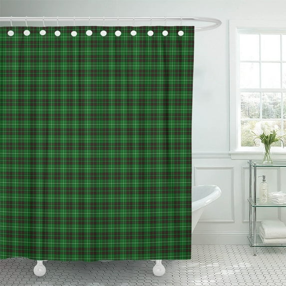 KSADK Green Plaid Patterned of The Clan Macaulay Lewis Tartan Red Ancient Shower Curtain Bathroom Curtain 60x72 inch