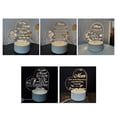 thumbnail image 5 of yeacher Heart-Shaped 3D USB Night Light for Mother's Day, Valentine's, or Gifts – Multicolor Button Switch, Compact & Portable Design, 5 of 5