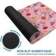thumbnail image 6 of Long Mouse Pads for Desk,Pink Cartoon Dinosaurs Landscape Pattern Desk Mats on Top Of Desks, Desk Mouse Pad Extra Large with 3mm Non-Slip Base and Stitched Edge for Gaming,Office,Work,Home 35.4"x15.7", 6 of 6