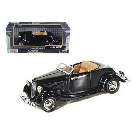 1934 Ford Coupe Convertible Black 1-24 Diecast Model Car price history on PriceWatchPro