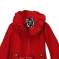 thumbnail image 2 of Yoki Big Girls Buckled Bubble Red Coat (XL 16), 2 of 4