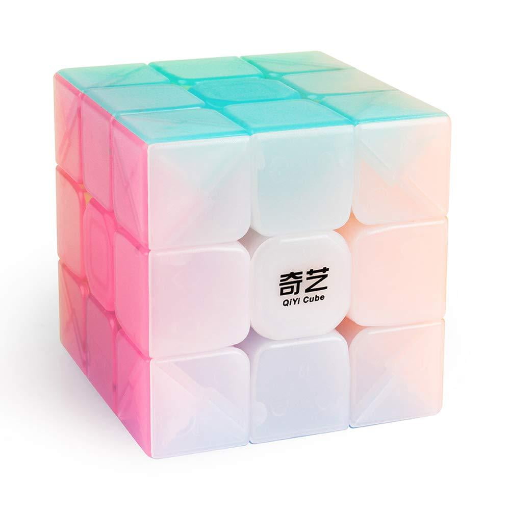 Fangge 2x2x2 Mirror Magic Cube 5 cm Speed Puzzle Cube for Children Adults BK-BU 