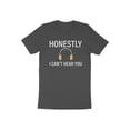 thumbnail image 5 of Funny Headphone Music Listener Humor Gift for Men Women Kids T-Shirt Sarcastic Music Listener Birthday Holiday Presents Men Women Tshirt, 5 of 10