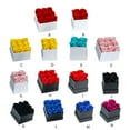 thumbnail image 4 of Caja de rosas preservadas Toystoory ramo de rosas inmortales Flores eternas regalo de cumpleaños Multicolor Larga duración Flores artificiales Azul negro 4 cabezas, 4 of 6